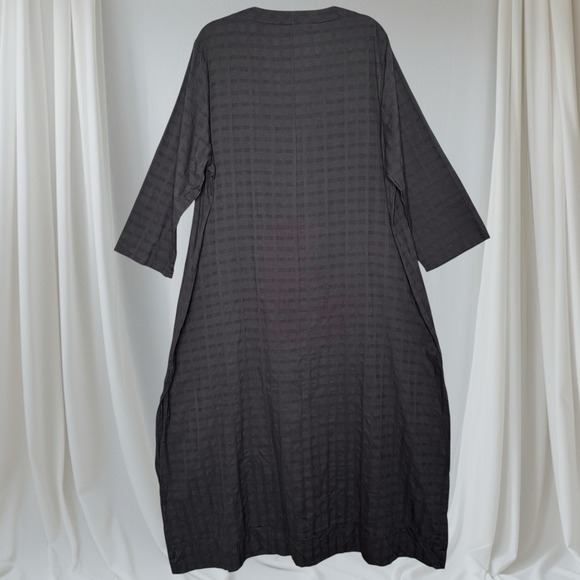 Pomander Place Tuckernuck Black Carolina Caftan Dress Maxi Swim CoverUp XXXL 3XL - Picture 5 of 11
